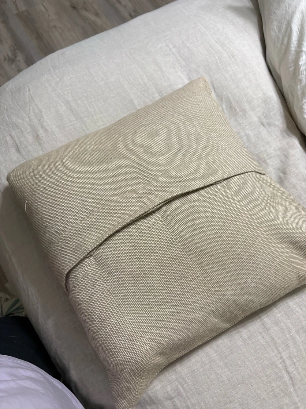 Pottery Barn beaded pillow case